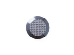 Tactile warning stud with diamond pattern.